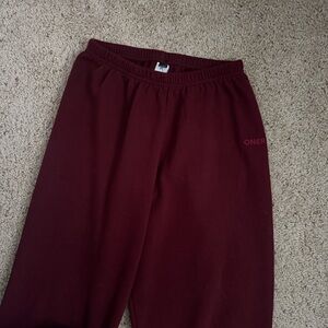 Oner Active Maroon joggers